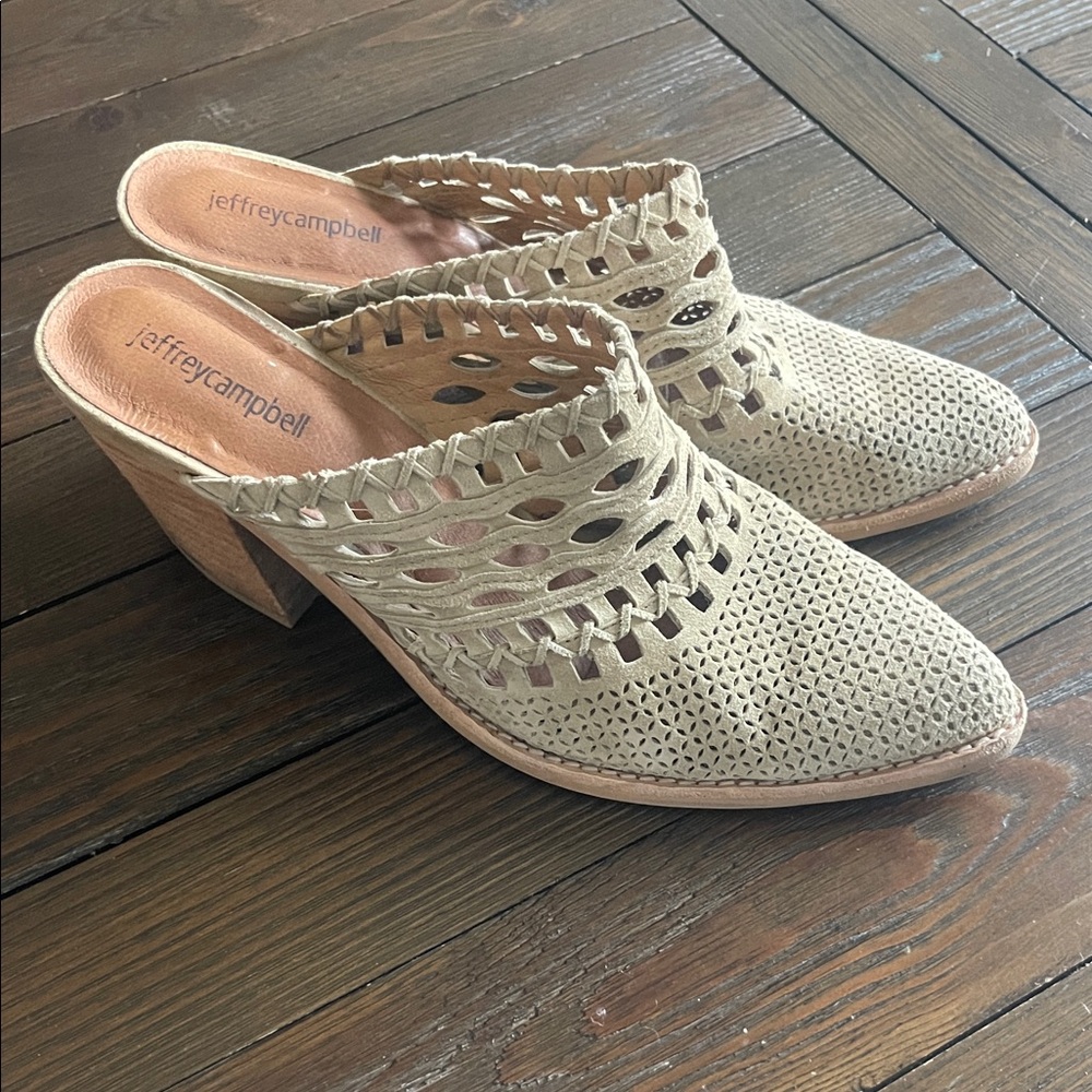 Jeffrey Campbell Favela Woven Mules